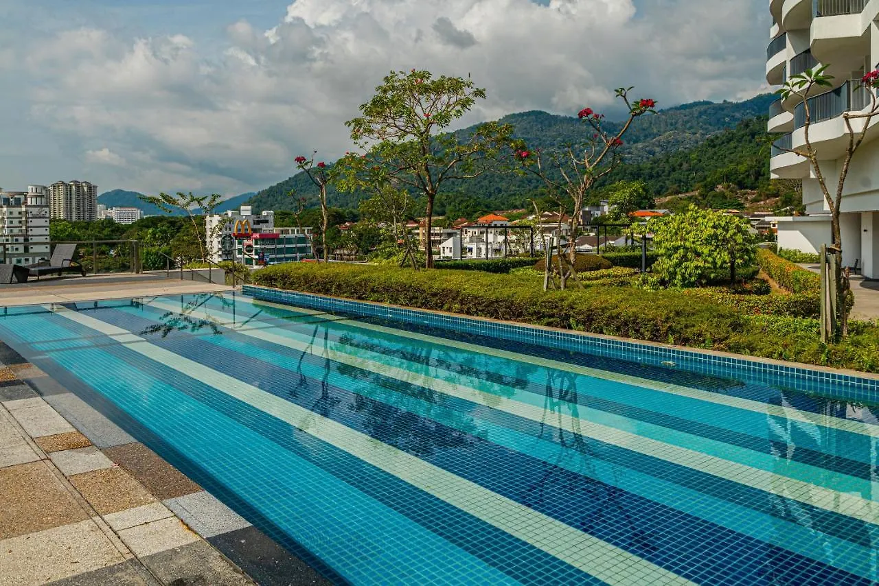 Family Seaview Suite With 3 Rooms By The Only Bnb Tanjong Tokong Apartman
